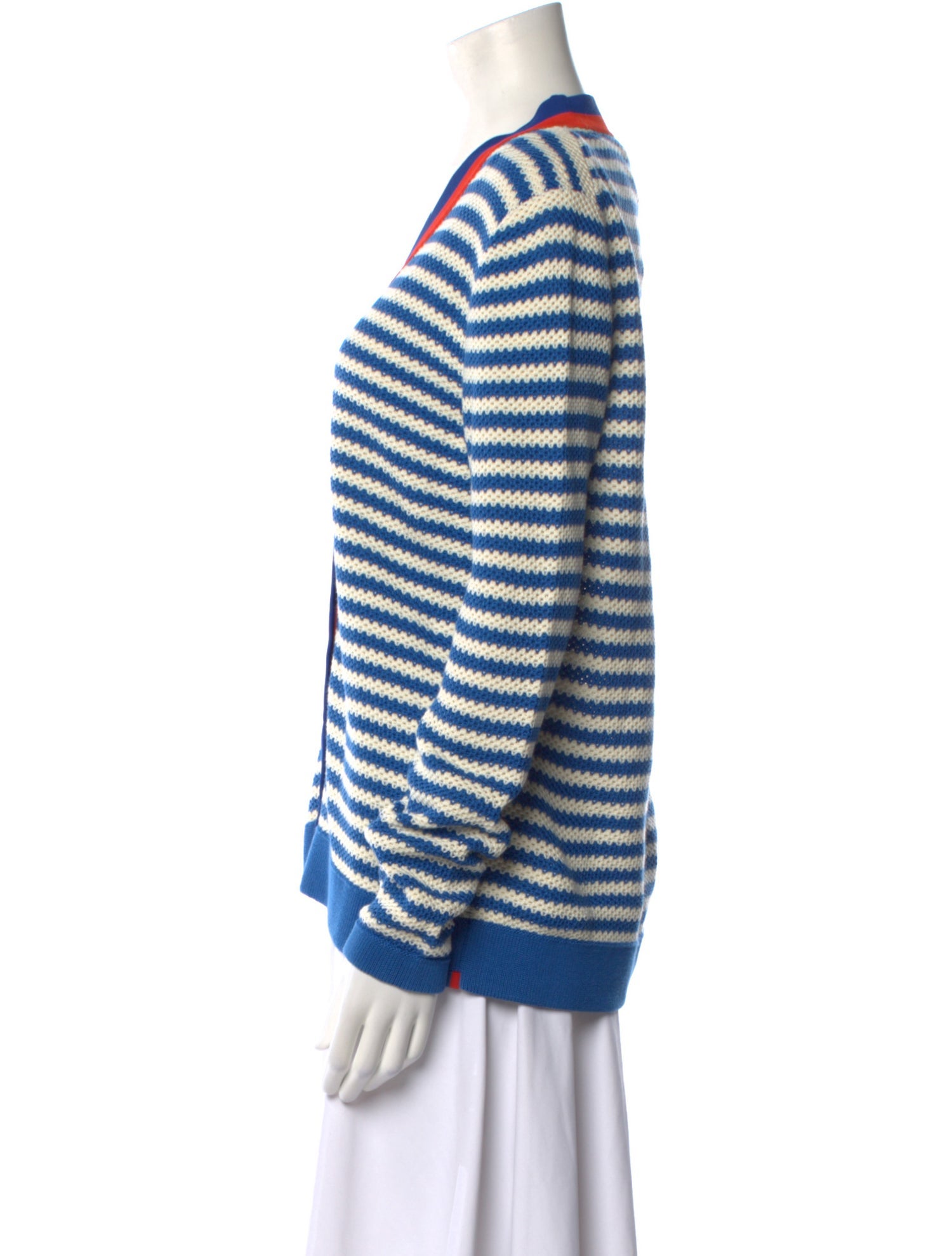Kule Striped V-Neck Sweater w/ Tags