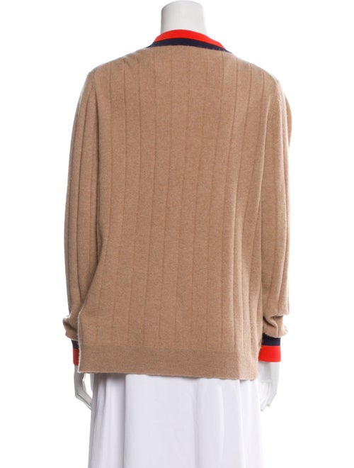 Kule Cashmere Colorblock Pattern Jacket