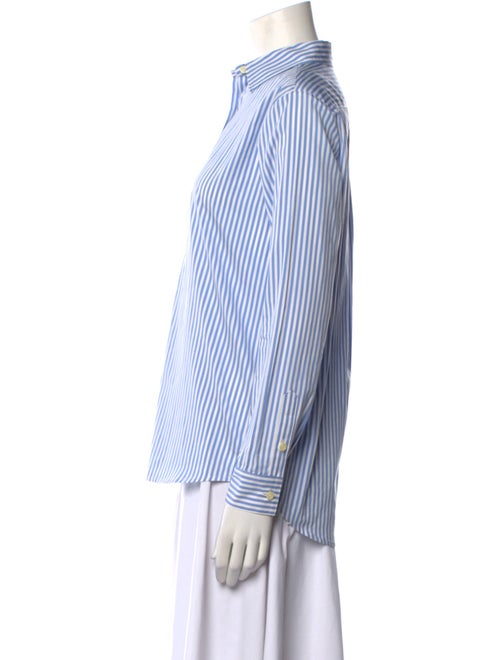 Kule Striped Long Sleeve Button-Up Top