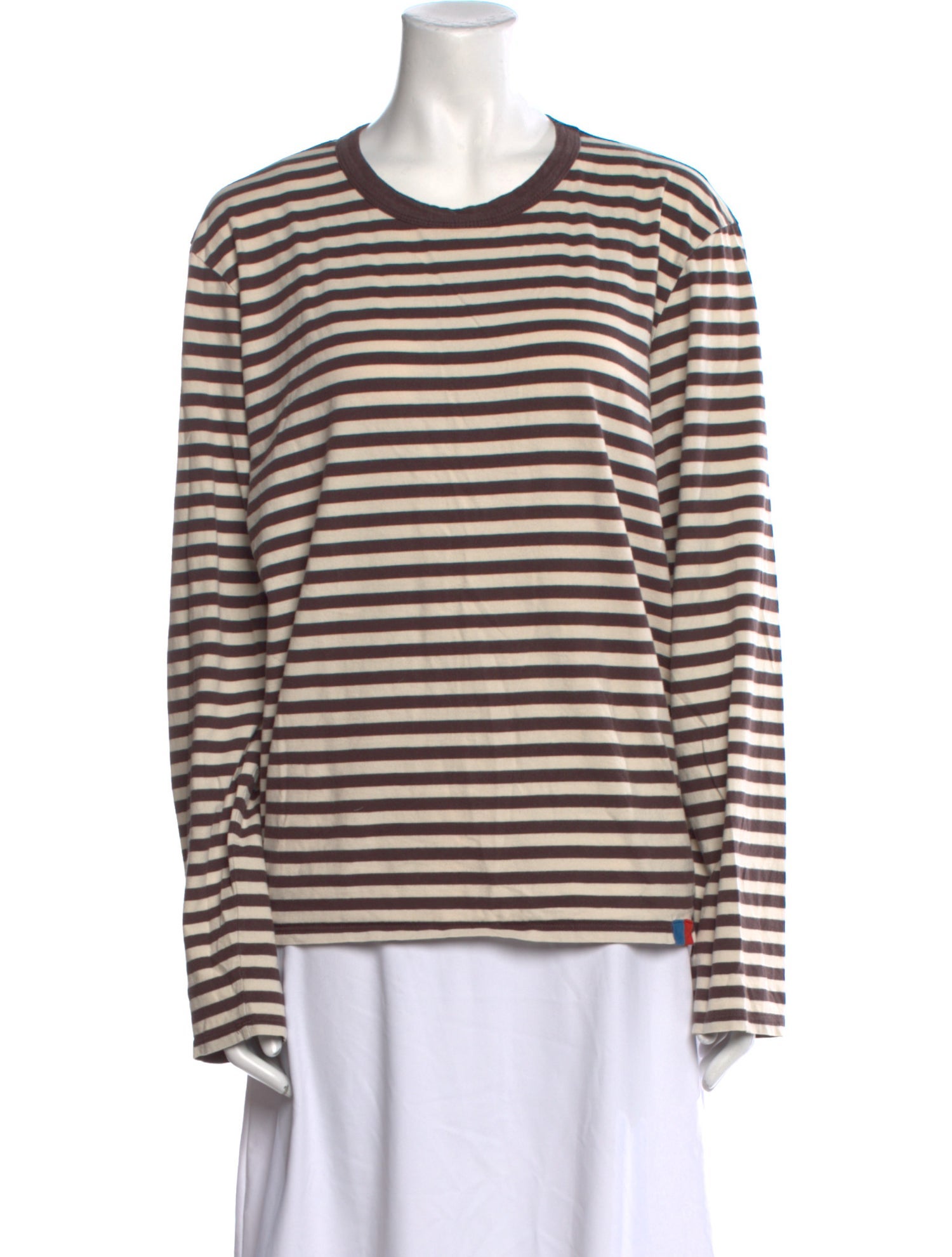 Kule Striped Crew Neck T-Shirt