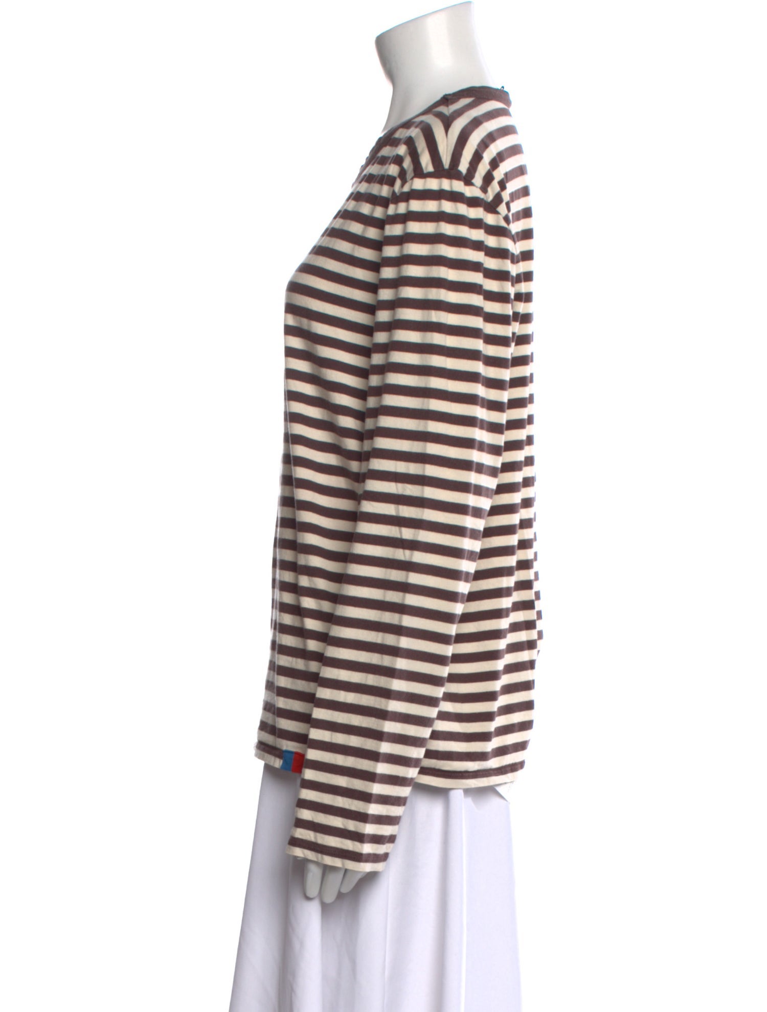 Kule Striped Crew Neck T-Shirt