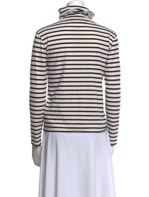 Kule Striped Turtleneck Top