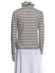 Kule Striped Turtleneck Top