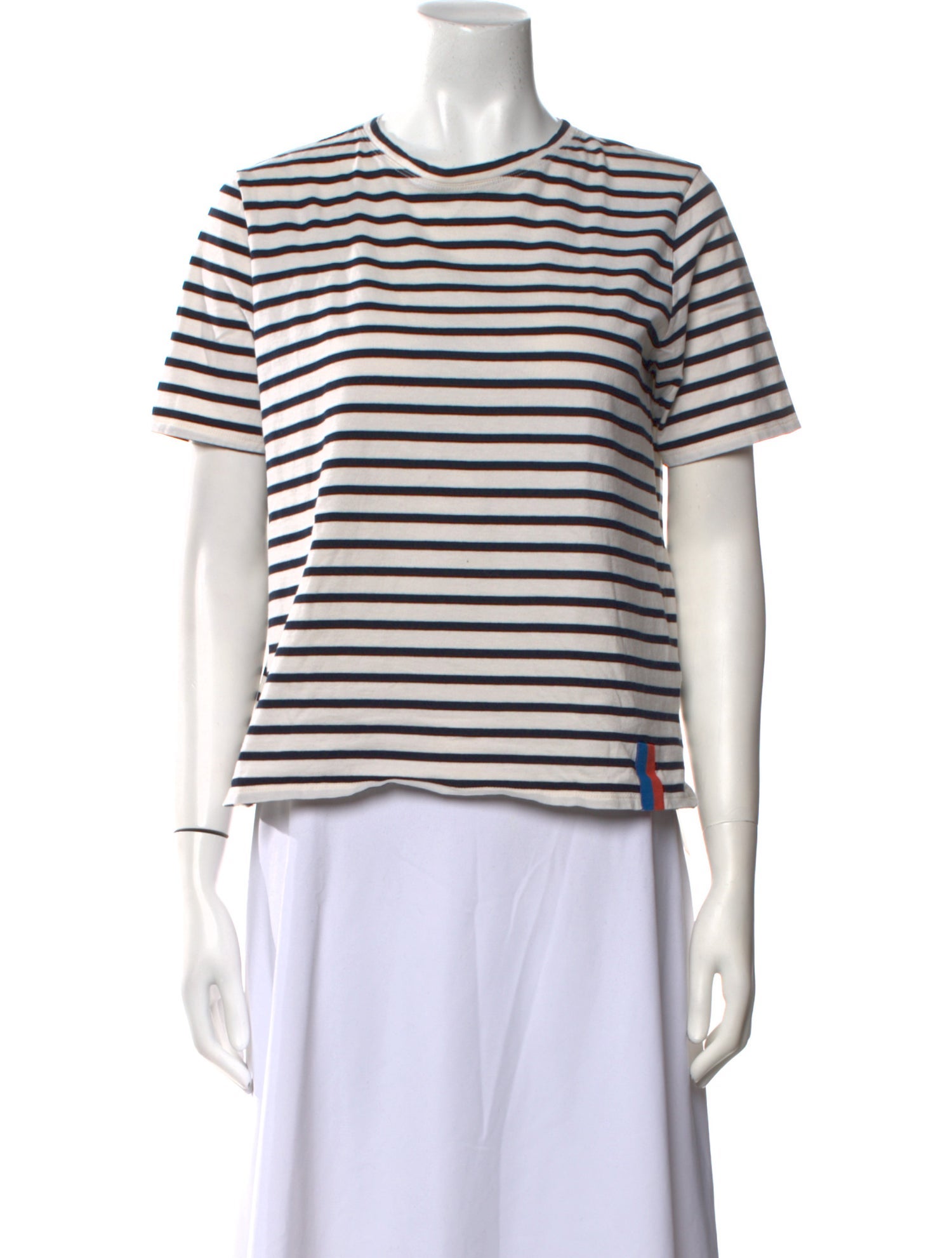 Kule Striped Crew Neck T-Shirt