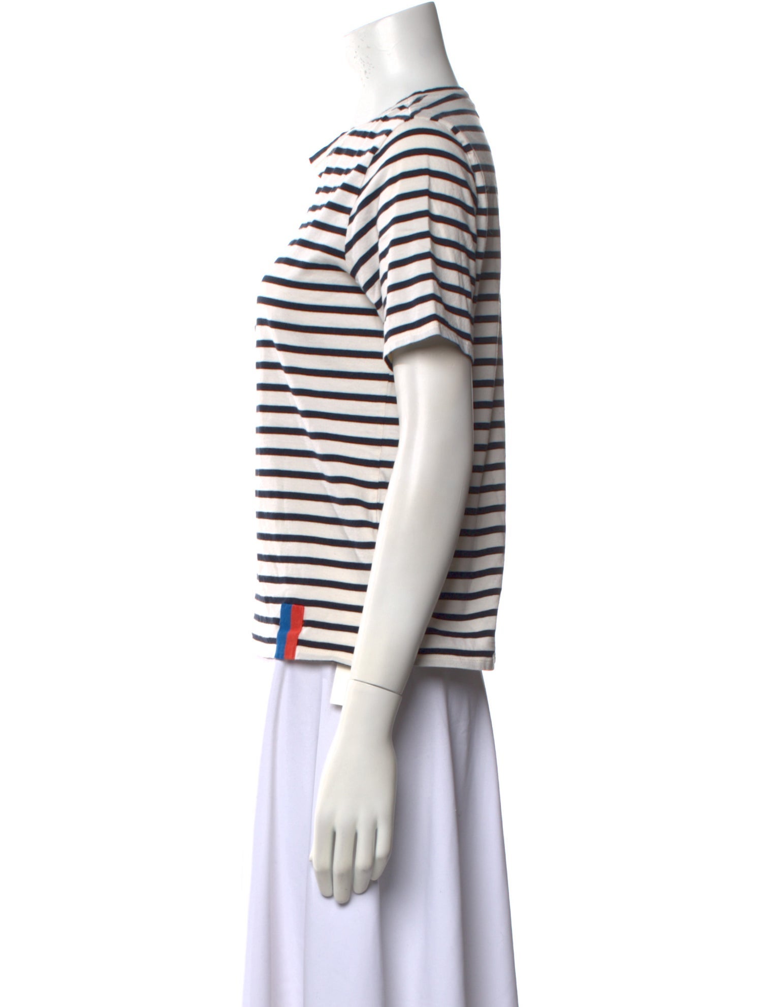 Kule Striped Crew Neck T-Shirt