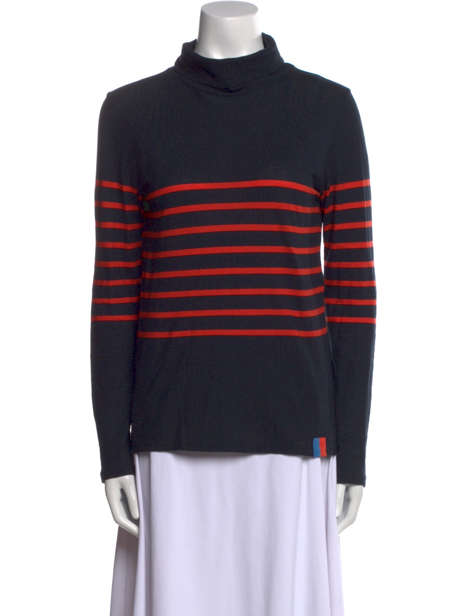 Kule Striped Turtleneck Sweatshirt