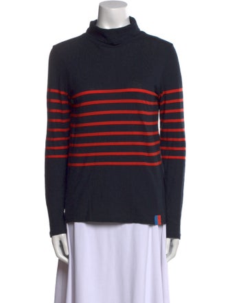Kule Striped Turtleneck Sweatshirt