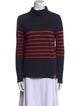 Kule Striped Turtleneck Sweatshirt