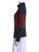 Kule Striped Turtleneck Sweatshirt