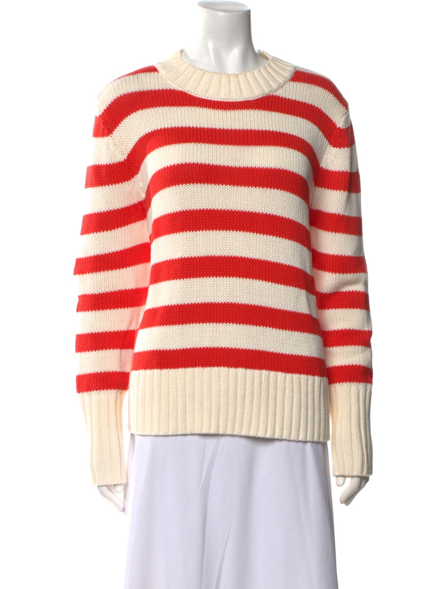 Kule Striped Crew Neck Sweater