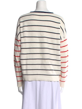 Kule Striped Scoop Neck Sweater