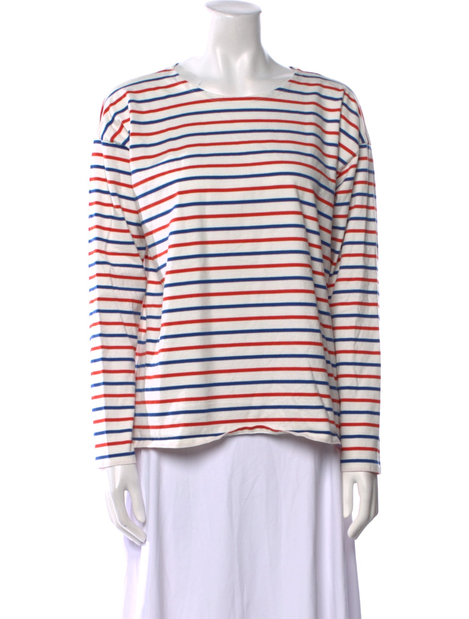 Kule Striped Crew Neck Top