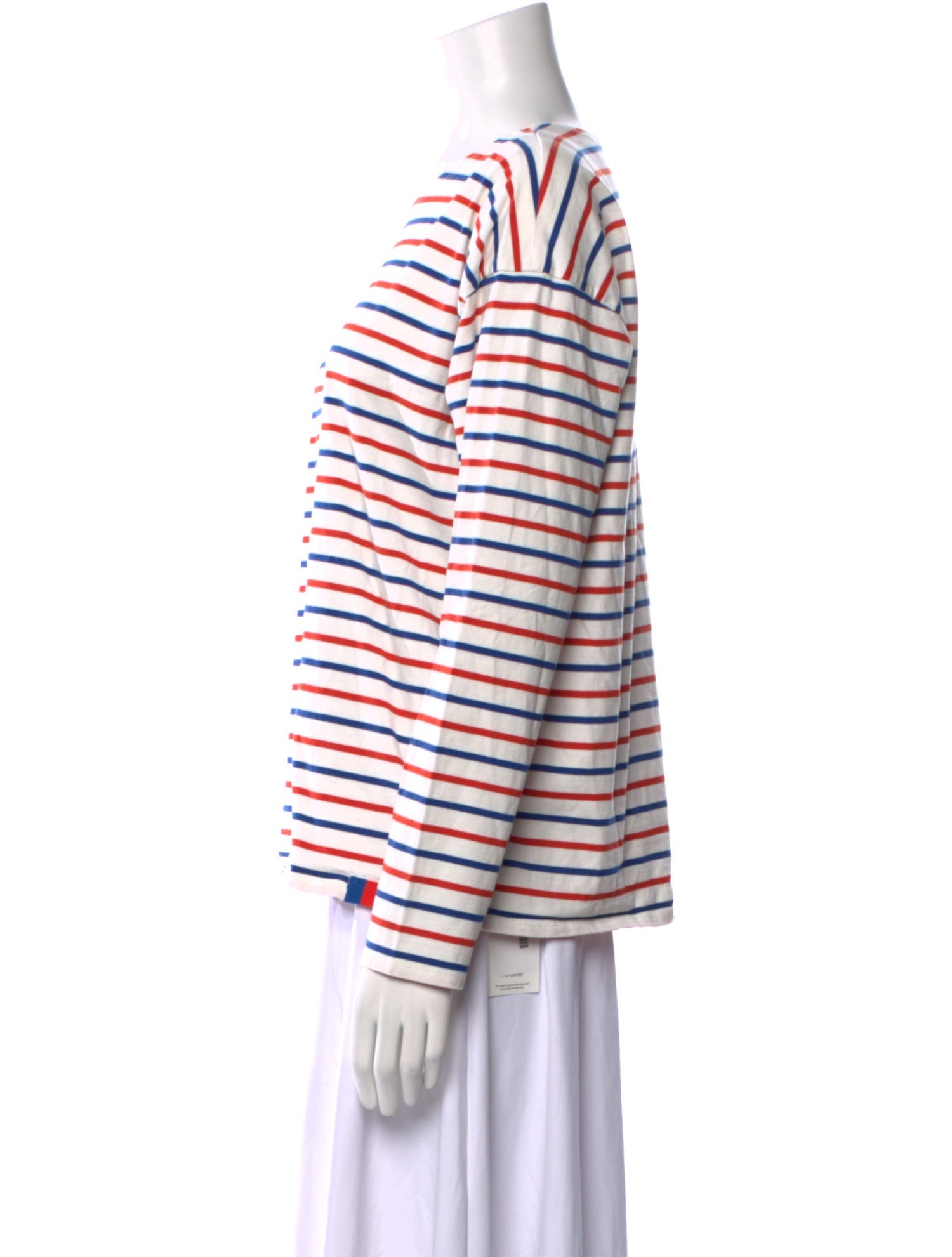 Kule Striped Crew Neck Top