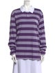 Kule Striped Long Sleeve Polo