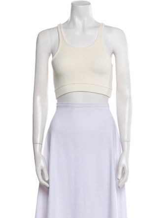 Kule Scoop Neck Sleeveless Crop Top