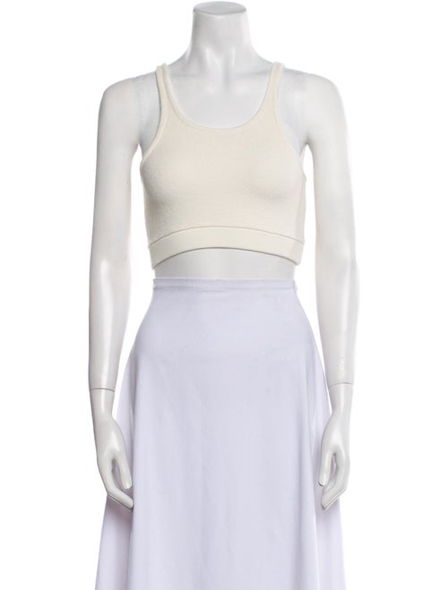 Kule Scoop Neck Sleeveless Crop Top