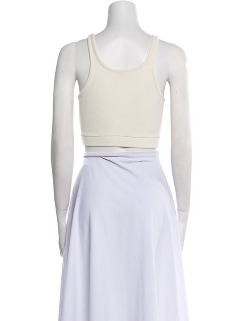 Kule Scoop Neck Sleeveless Crop Top