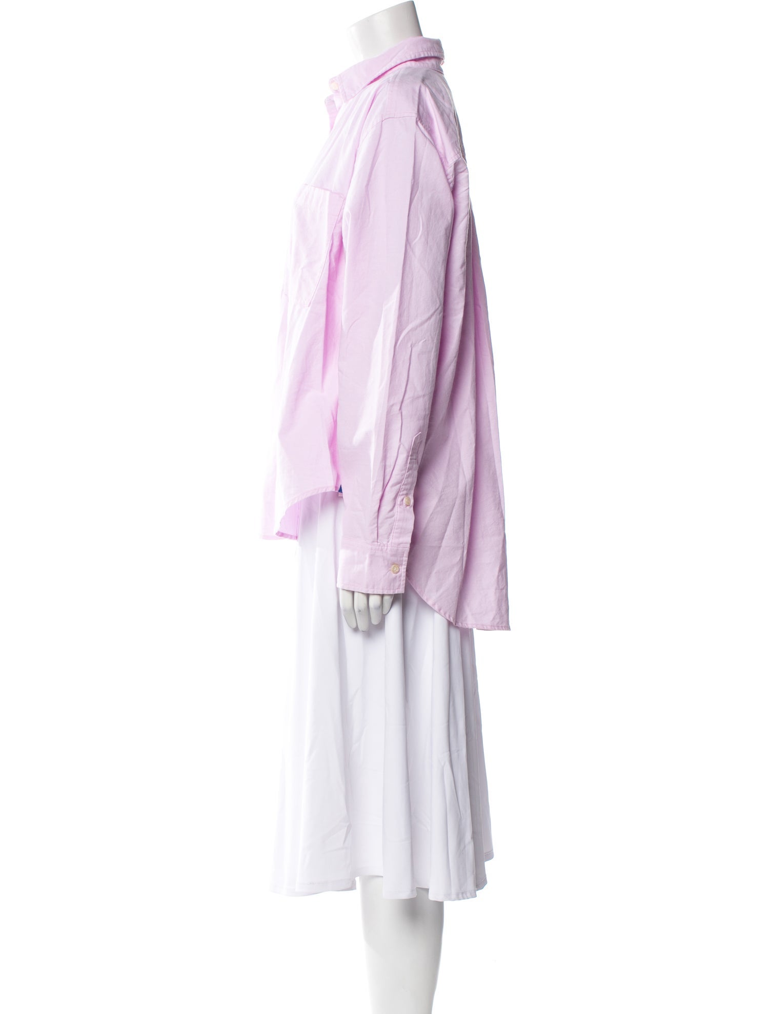 Kule Long Sleeve Button-Up Top