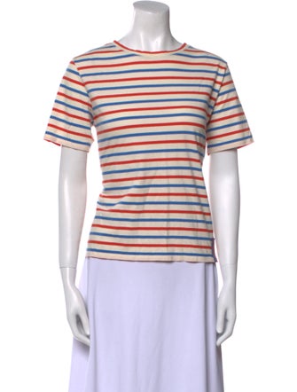 Kule Striped Crew Neck T-Shirt