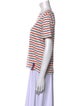 Kule Striped Crew Neck T-Shirt