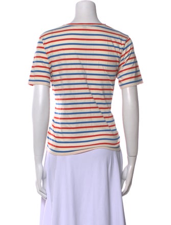 Kule Striped Crew Neck T-Shirt