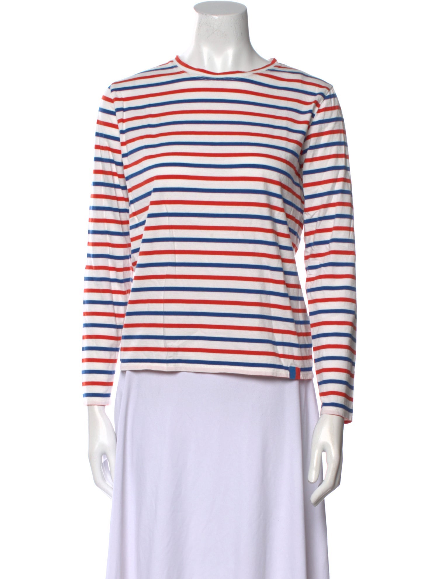 Kule Striped Crew Neck Top