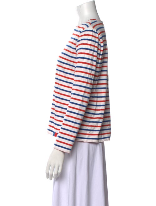 Kule Striped Crew Neck Top