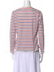 Kule Striped Crew Neck Top