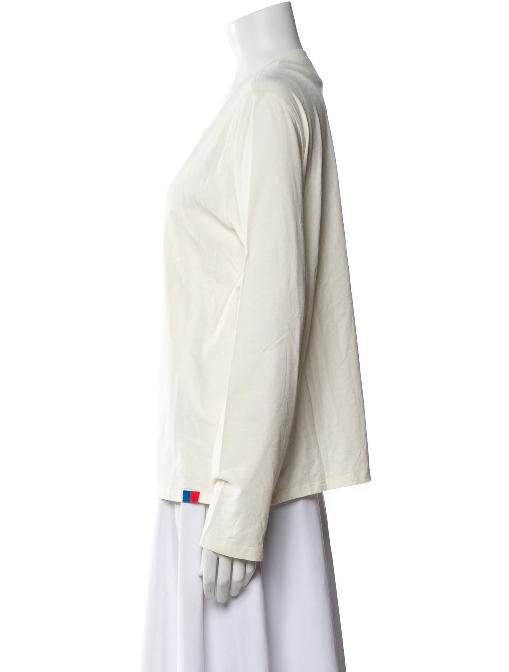 Kule Scoop Neck Long Sleeve Sweatshirt