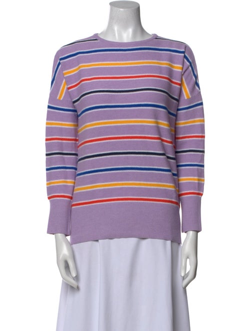 Kule Striped Crew Neck Sweater