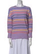 Kule Striped Crew Neck Sweater