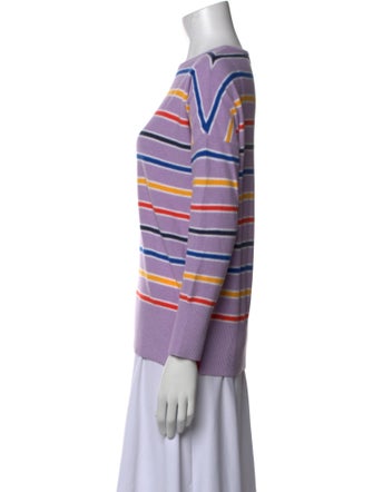 Kule Striped Crew Neck Sweater