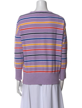 Kule Striped Crew Neck Sweater