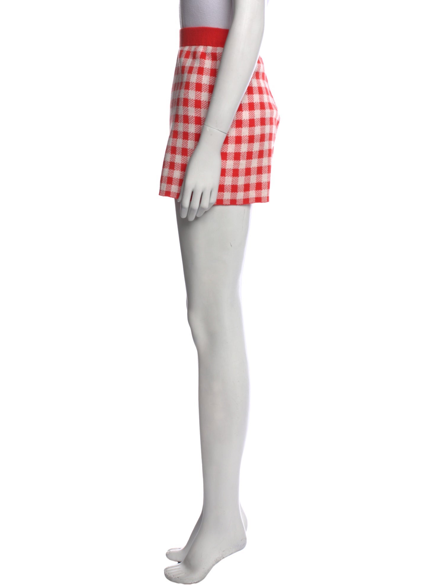 Kule Striped Mini Shorts