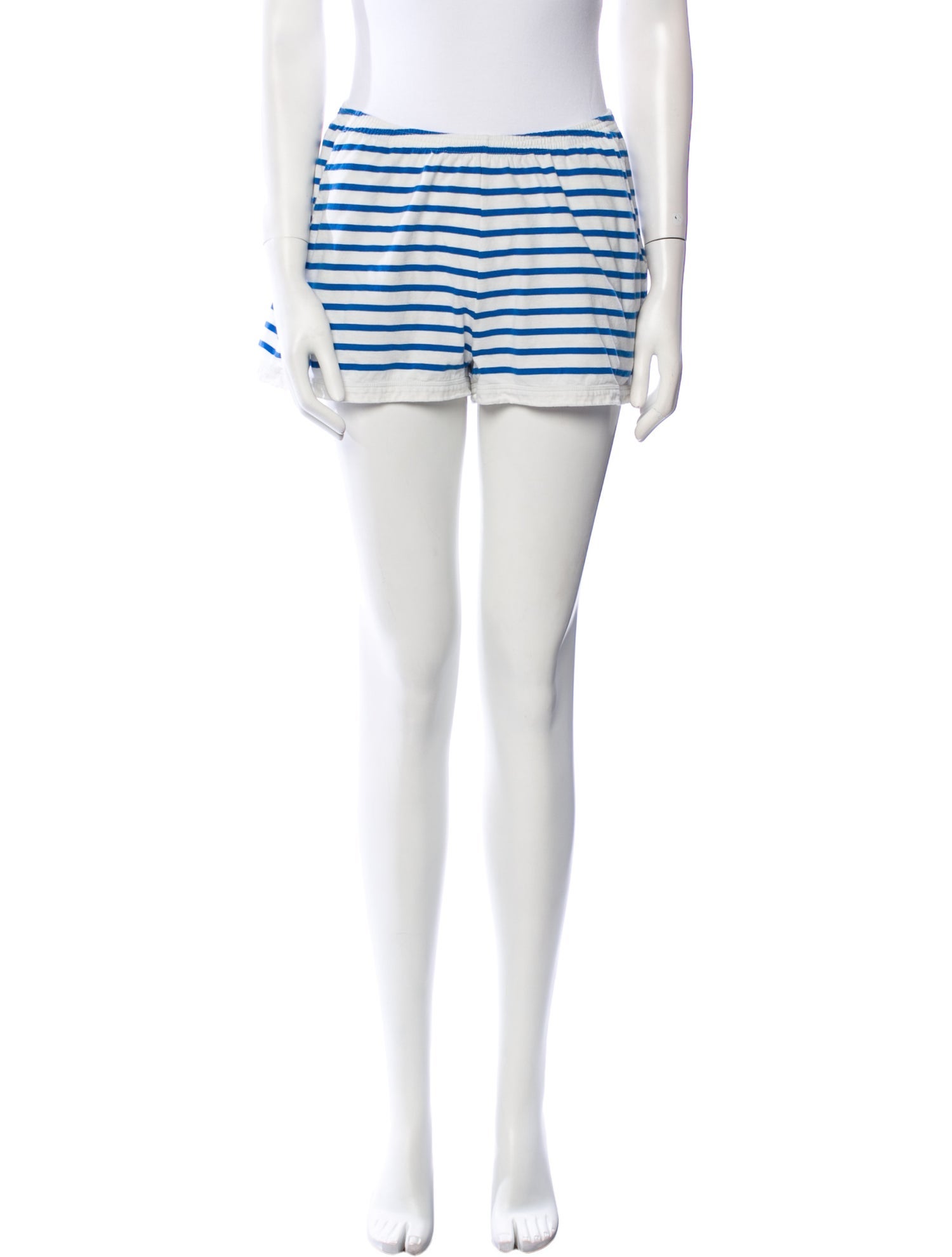 Kule Striped Mini Shorts