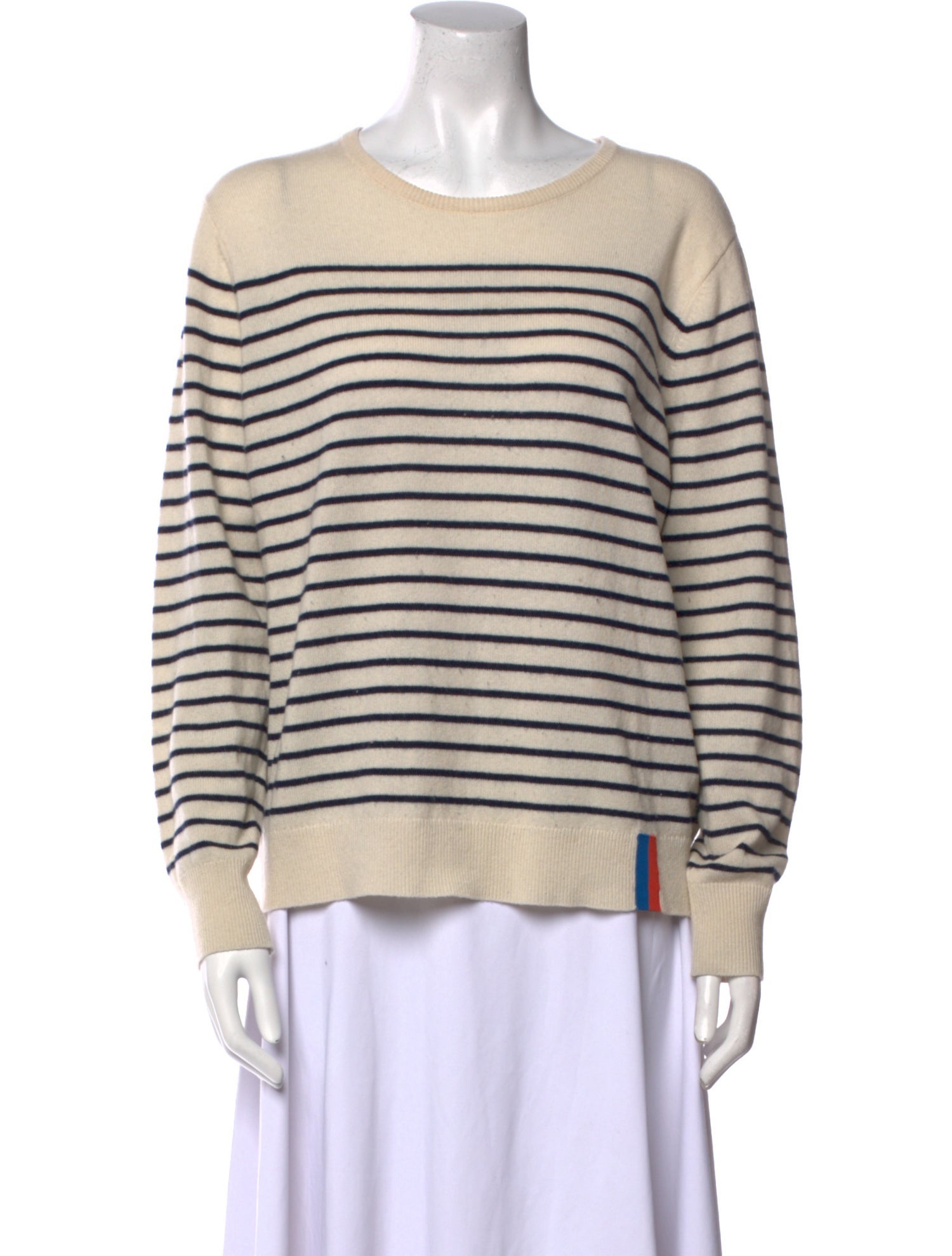 Kule Cashmere Striped Sweater