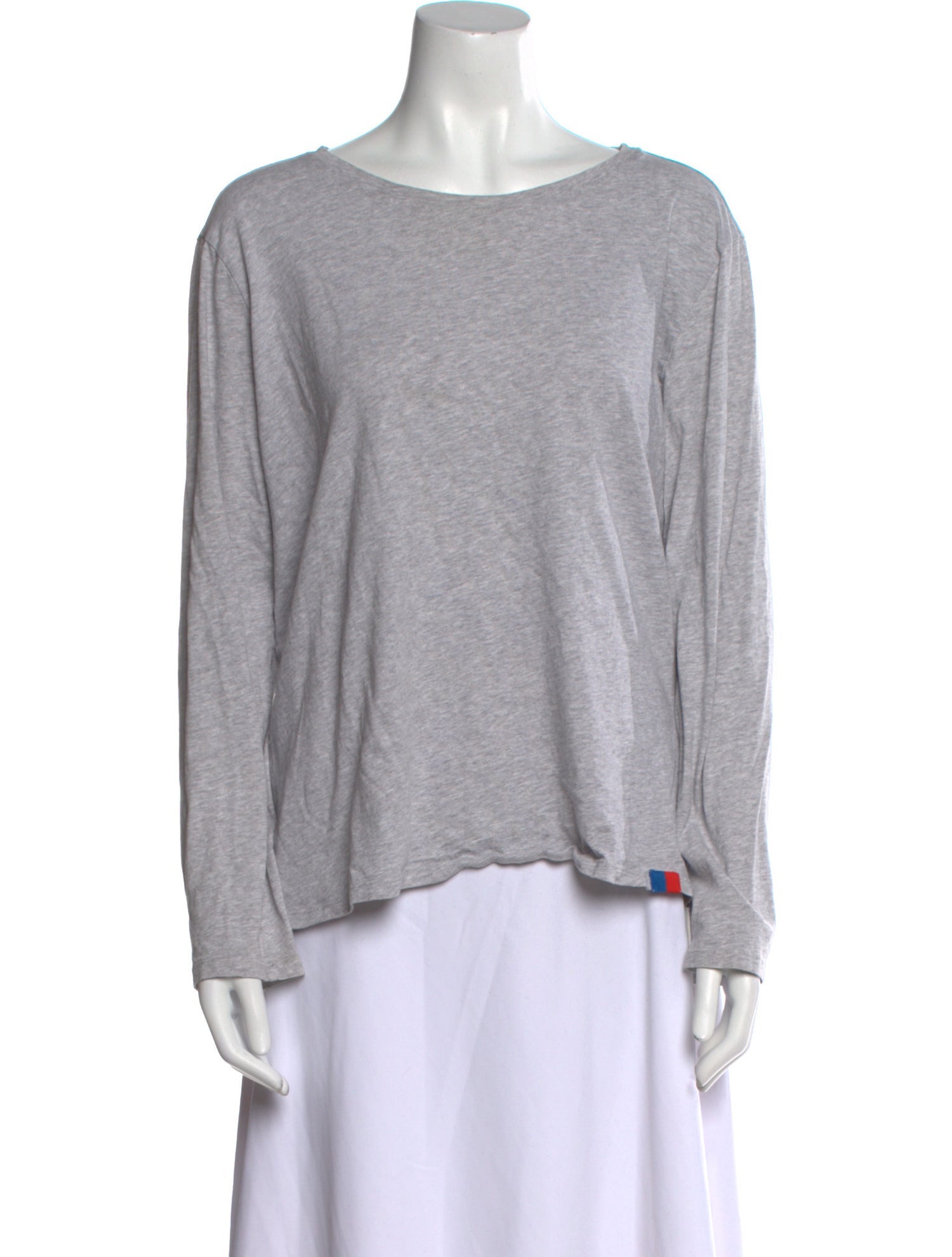 Kule Bateau Neckline Long Sleeve T-Shirt