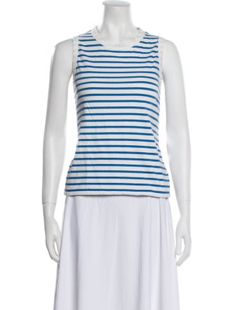 Kule Striped Crew Neck Top