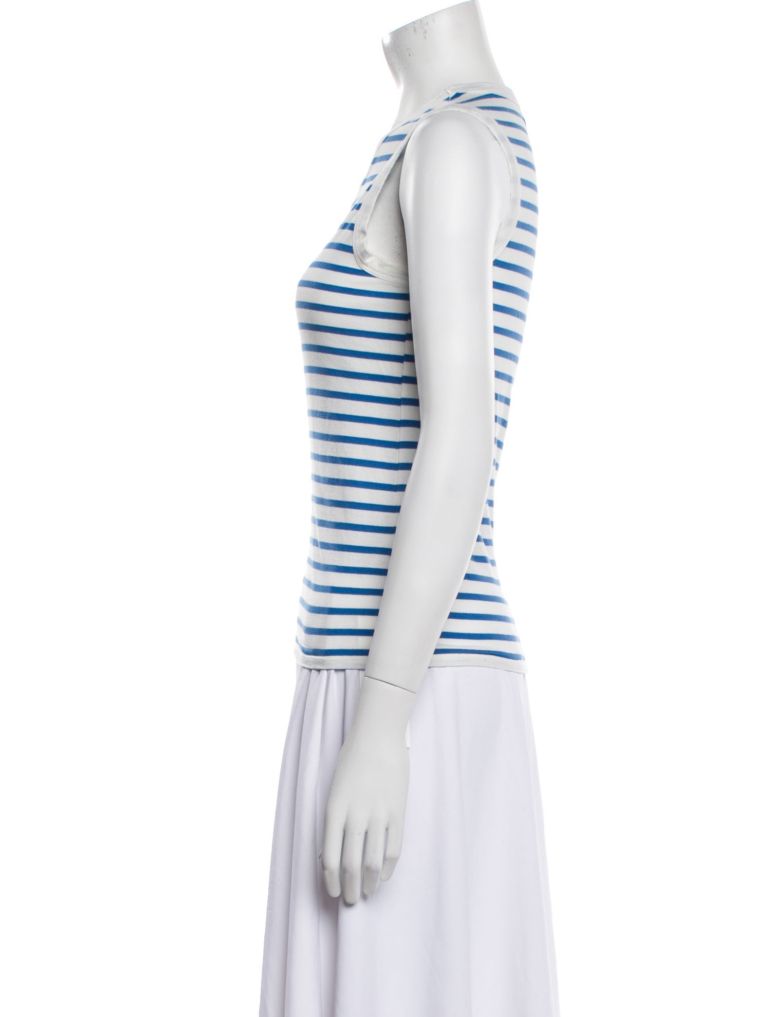 Kule Striped Crew Neck Top