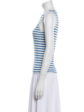Kule Striped Crew Neck Top
