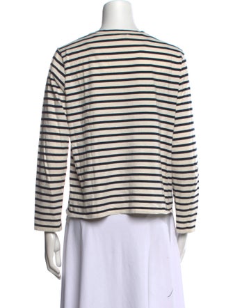 Kule Striped Crew Neck Top