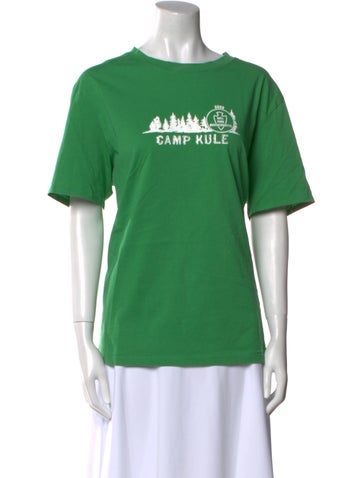 Kule Tops Graphic Print Crew Neck T-Shirt M