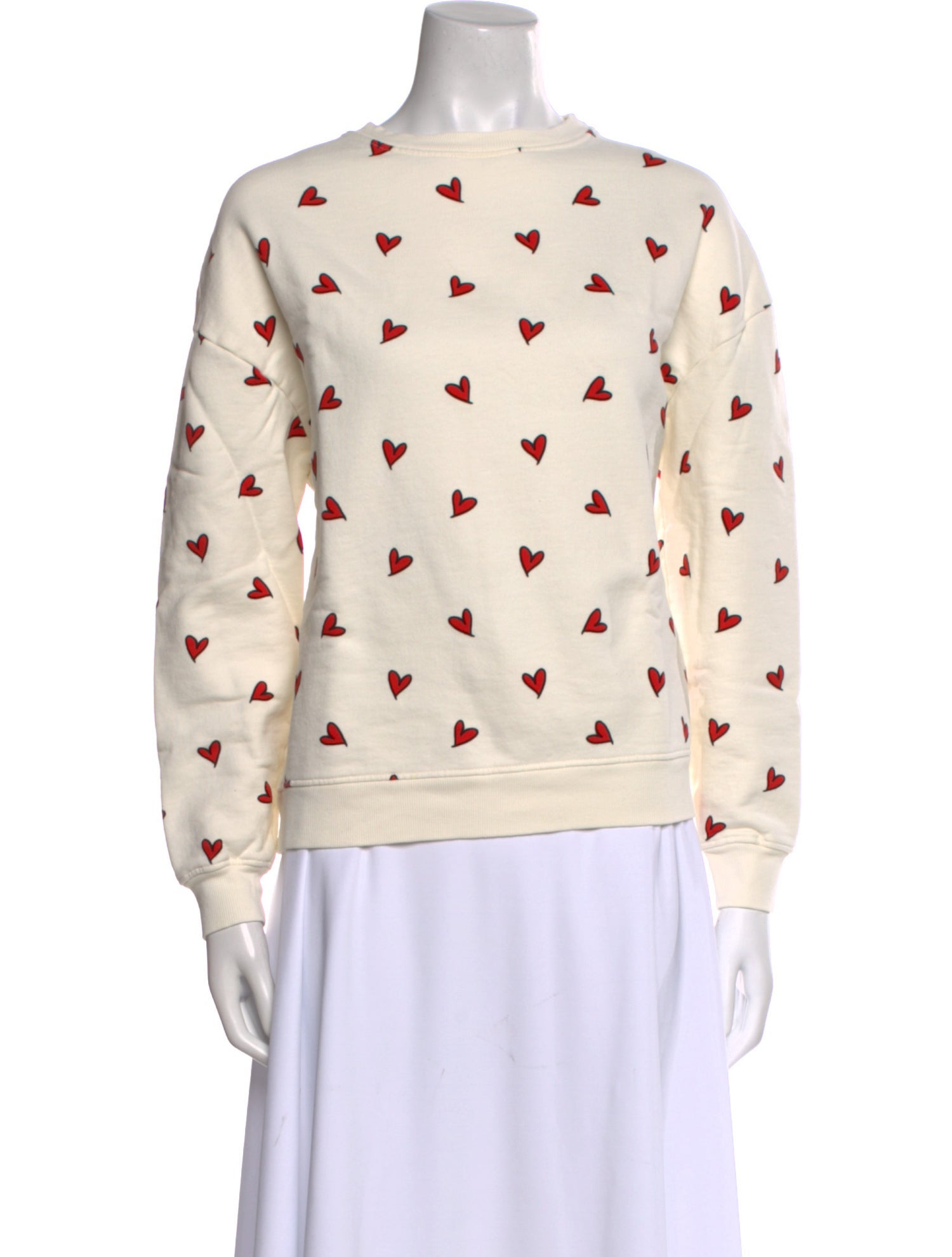 Kule Printed Crew Neck Sweater