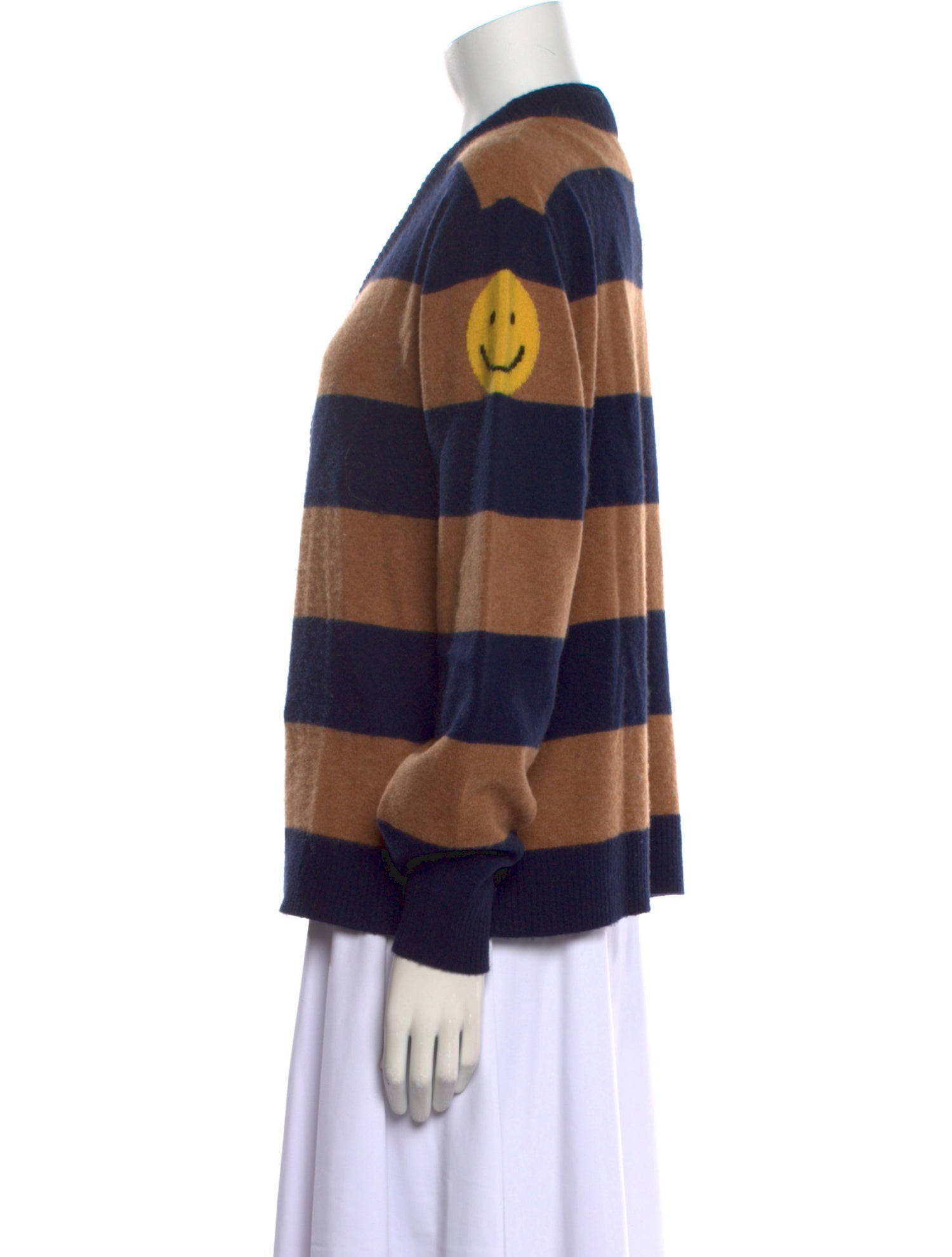 Kule Cashmere Striped Sweater