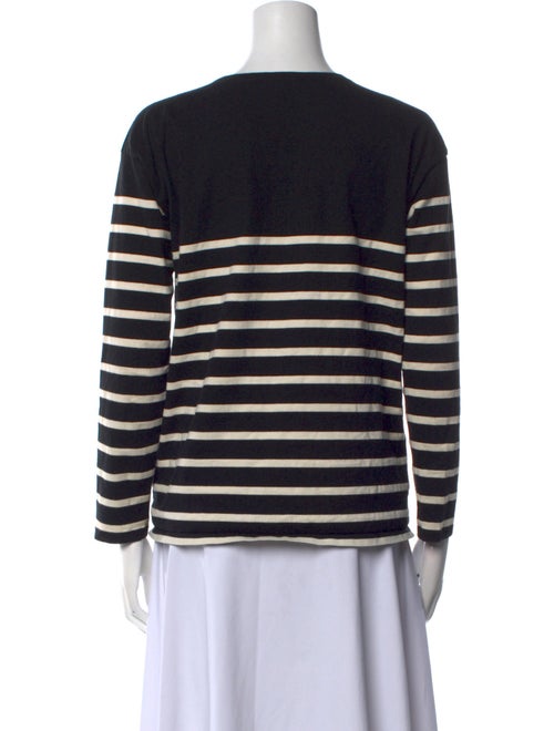 Kule Striped Crew Neck Sweatshirt