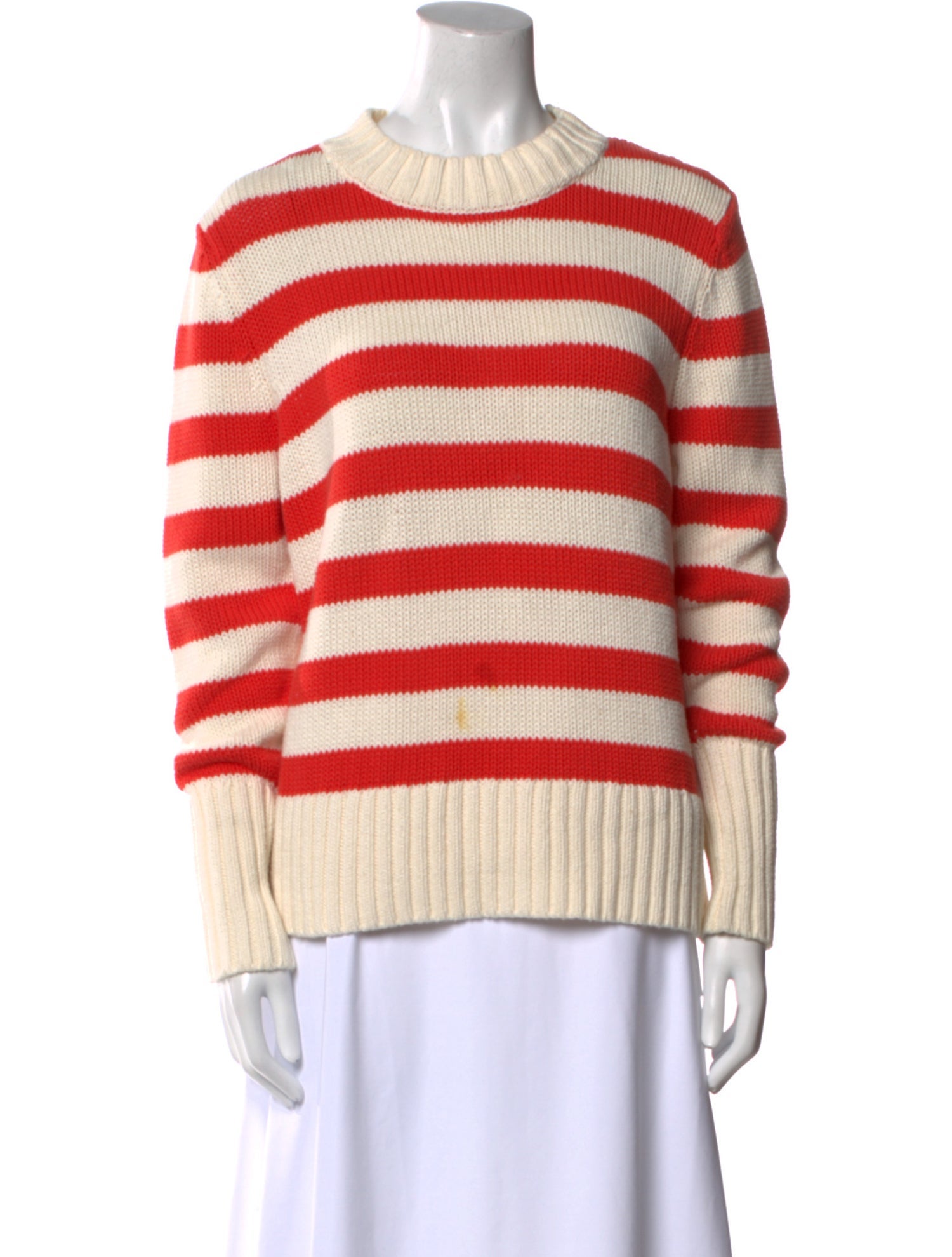 Kule Striped Crew Neck Sweater