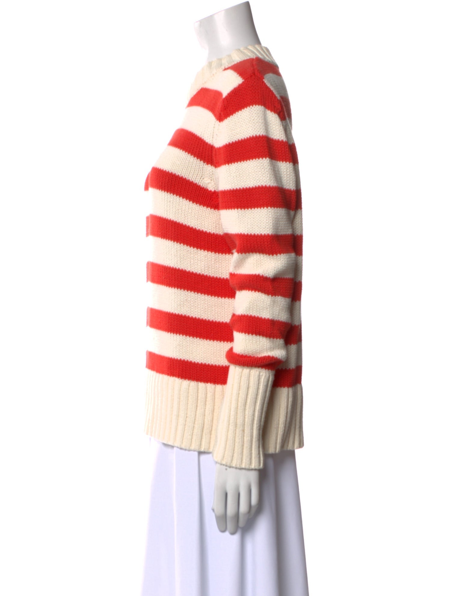 Kule Striped Crew Neck Sweater