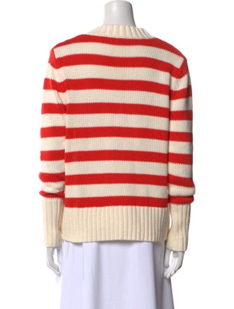 Kule Striped Crew Neck Sweater