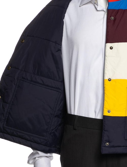 Kule Colorblock Pattern Vest