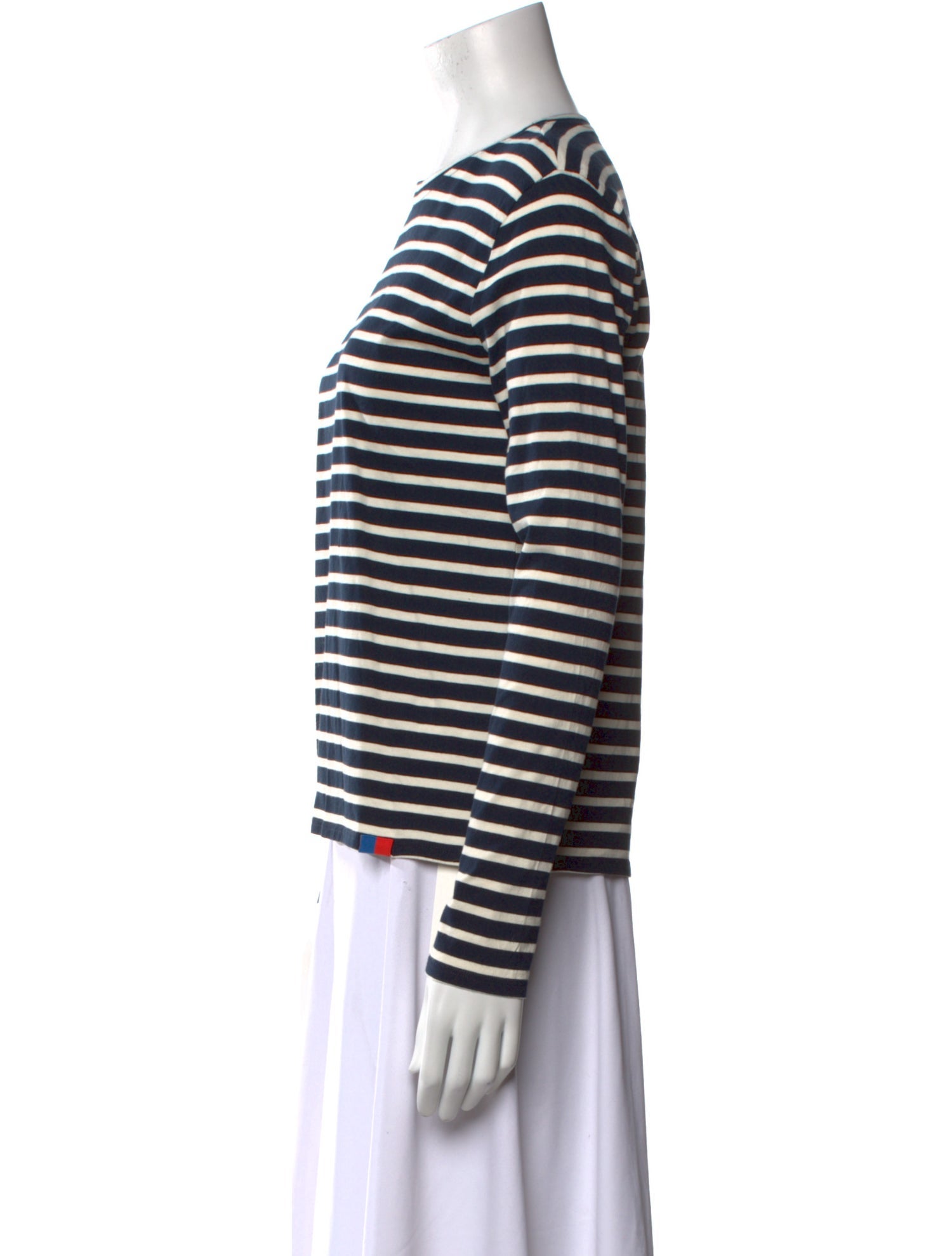 Kule Striped Crew Neck Top w/ Tags